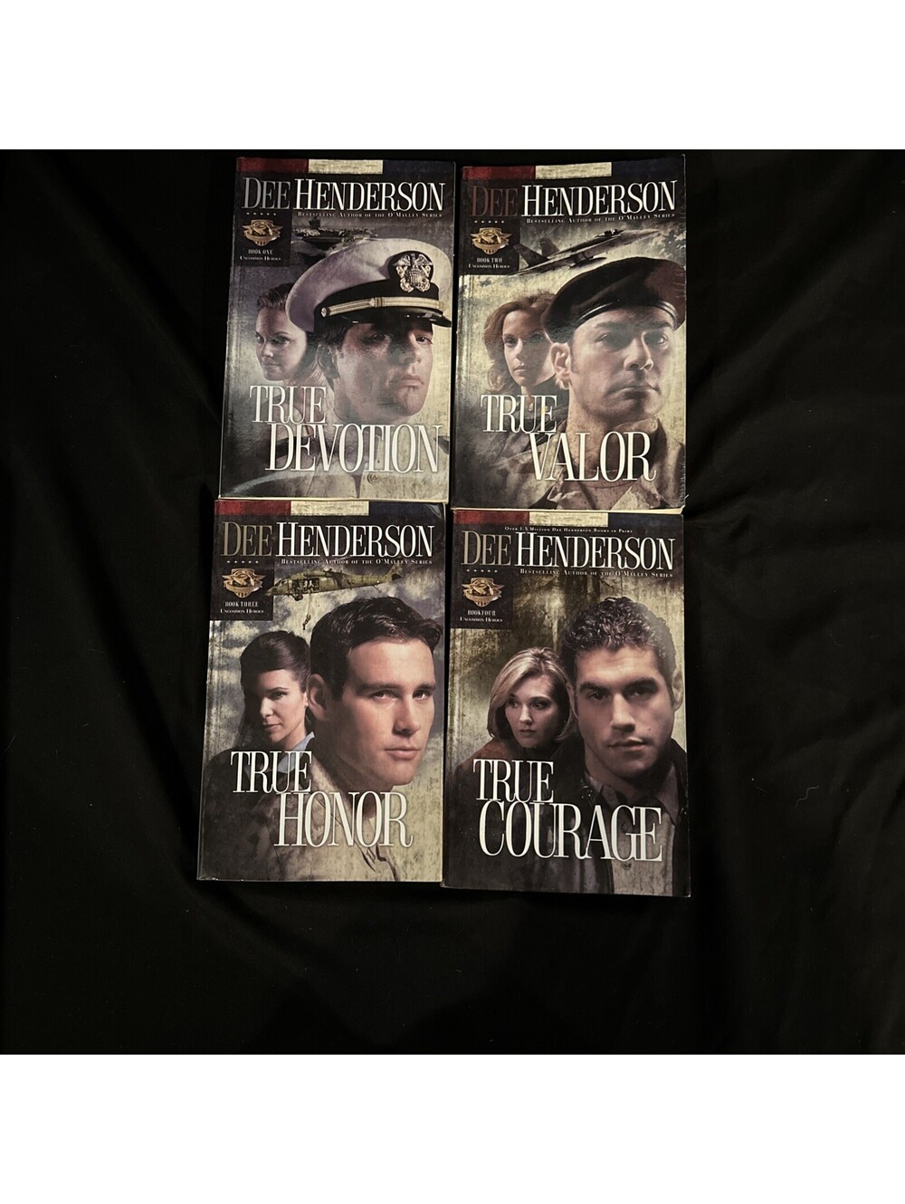 Uncommon Heroes Series Complete Series 1-4 Book Set Dee Henderson True Valor